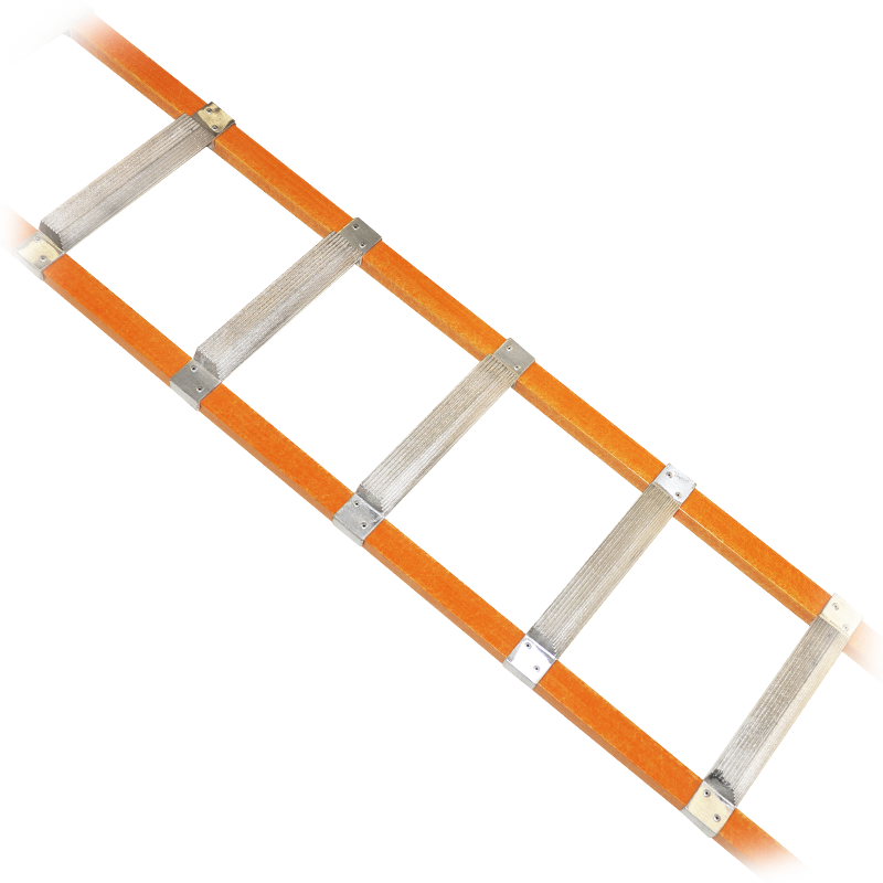 Dach-Auflegeleiter mit Polyester-Holme