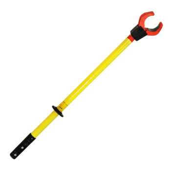 Sicherungszange, Zangenkopf 20° abgewinkelt, 20 kV, Länge 1020 mm