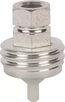 Erdungsschraubeinsatz E 27, Schraubgewinde leitend