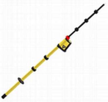 Spannungsprüfer elektr. Anzeige, optisch, Nennspannung 5 kV, Länge 1270 mm