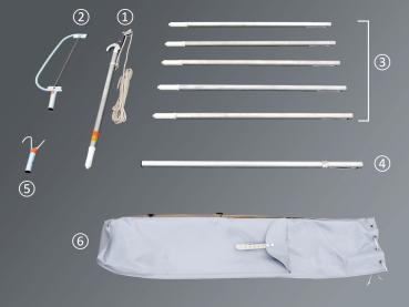 Ersatzmesser für Baumscherenkopf