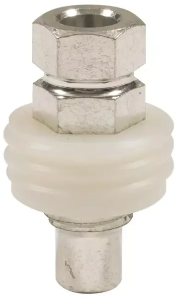 Erdungsschraubeinsatz E 27, Schraubgewinde isoliert