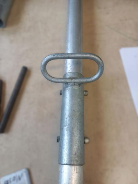 Maststicher Alu ungeteilt, Länge 3,0 m