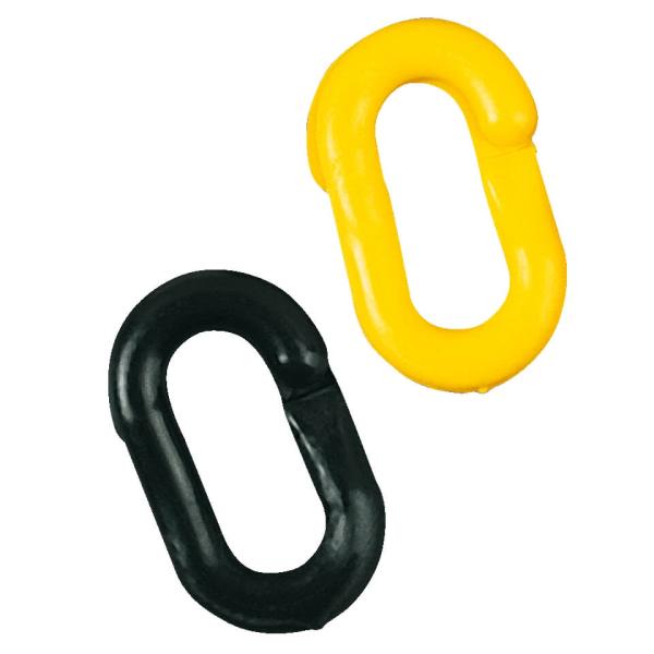 Absperrketten-Verbindungsglied 6 mm, gelb, VE